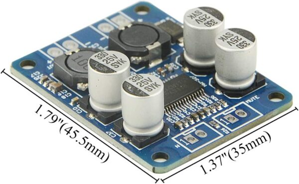 Modulo Amplificador Clase D Mono 60w Tpa3118 Btl