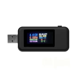 Probador Tester De Puerto Usb Volataje Amperimetro 10 En 1