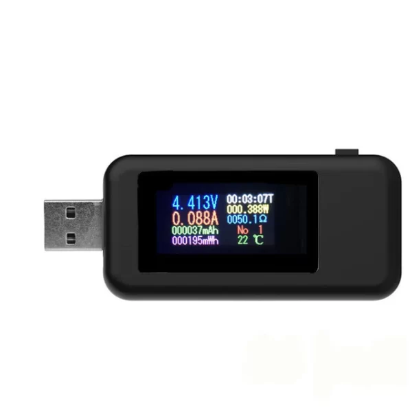 Probador Tester De Puerto Usb Volataje Amperimetro 10 En 1