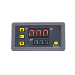 Timer Relay Digital Seg, Min Y Hrs Alimentación 110/220 Ca o 12 V