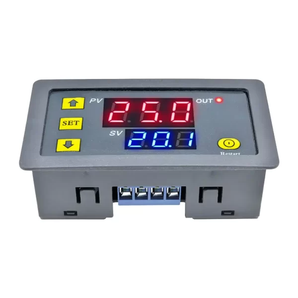 Timer Relay Digital Seg, Min Y Hrs Alimentación 110/220 Ca o 12 V